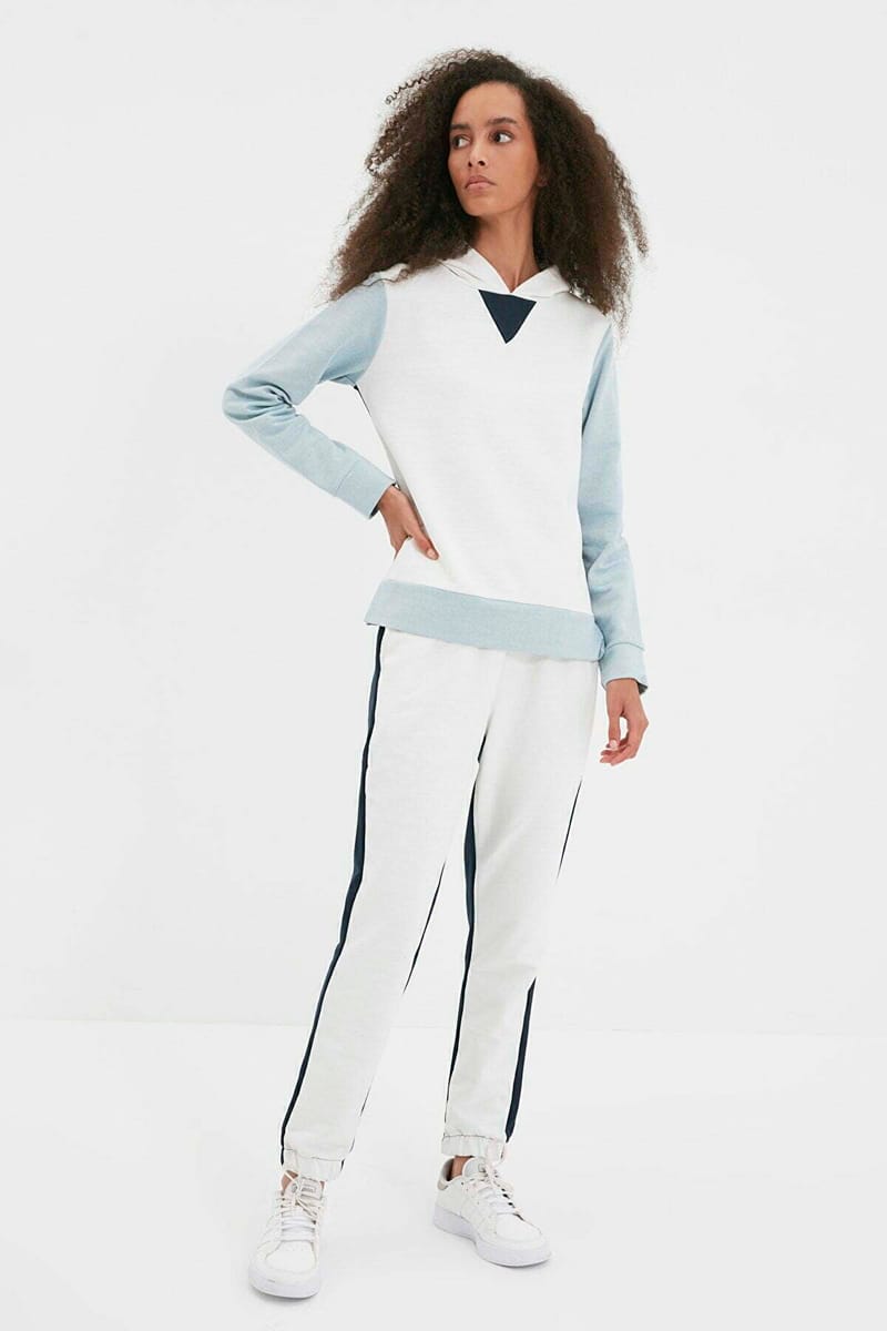 High Waist Knitted Sweatpant - Sweatpants 24