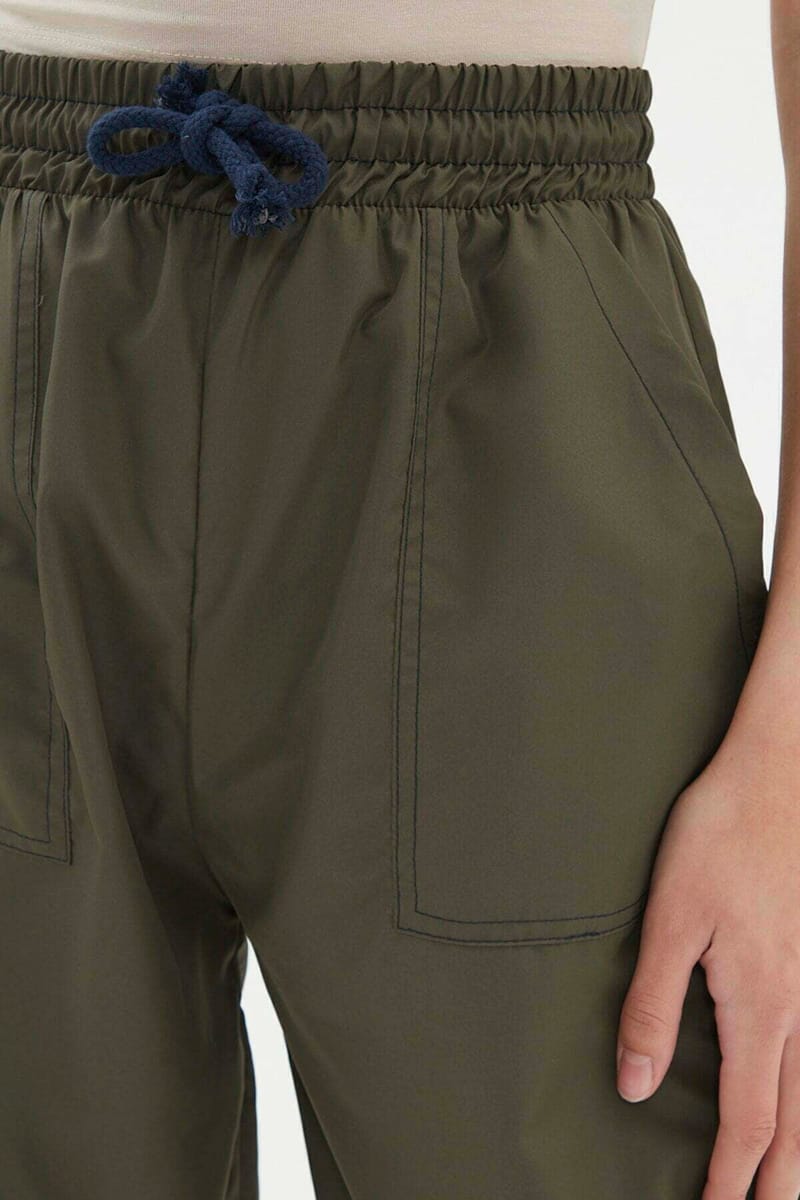 Pocket Detail Wide Leg Sweatpant Pocket Detail Wide Leg Sweatpant - Sweatpants 38