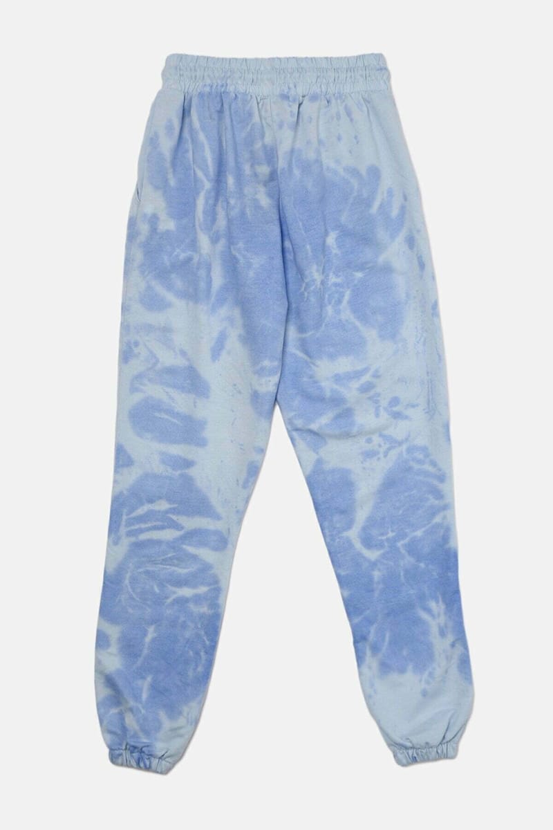 Blue Cropped High Waist Women's Trouser - Leggings & Bottoms 49