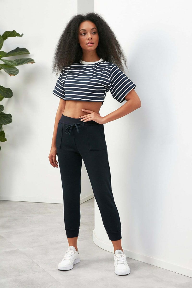 Single Color Pocket Detail Jogger Women's Pants Trendyol - Women's Trousers 56