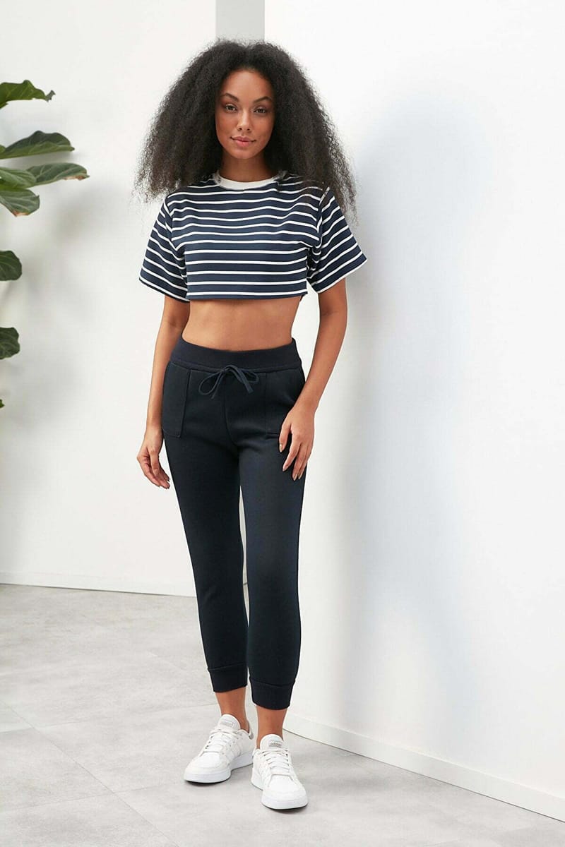 Single Color Pocket Detail Jogger Women's Pants Trendyol - Women's Trousers 57