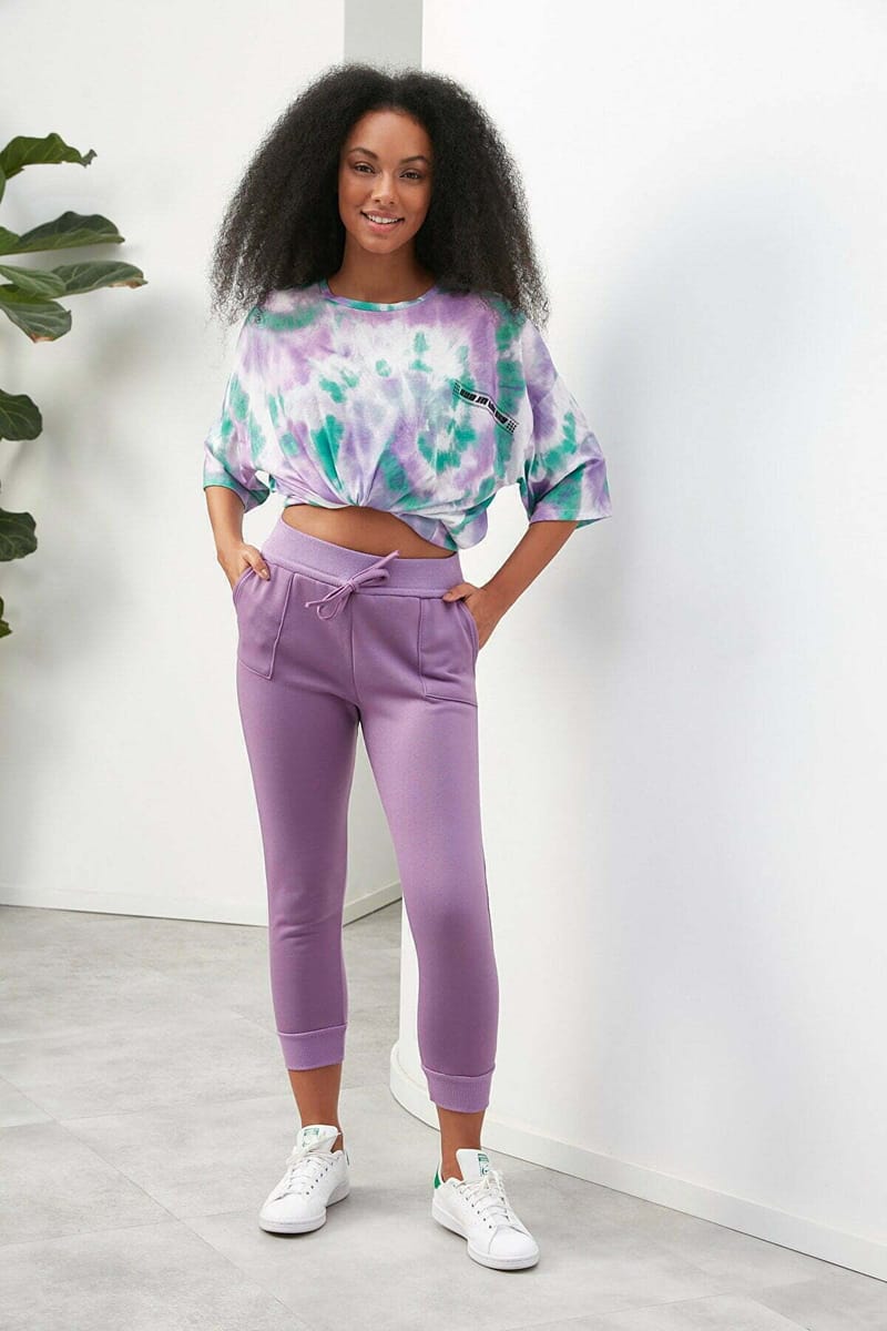 Single Color Pocket Detail Jogger Women's Pants Trendyol - Women's Trousers 40
