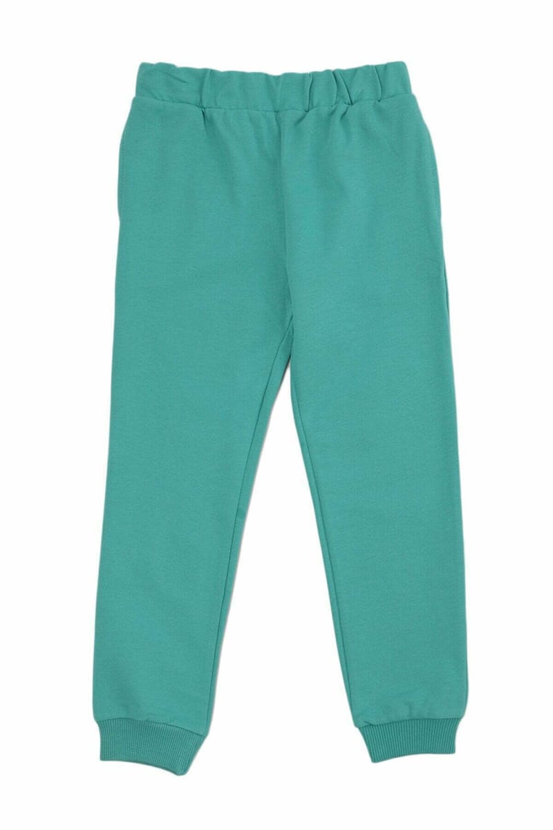 Green Kids Cuffed Boys' Sweatpants - Trousers & Sweatpants 75