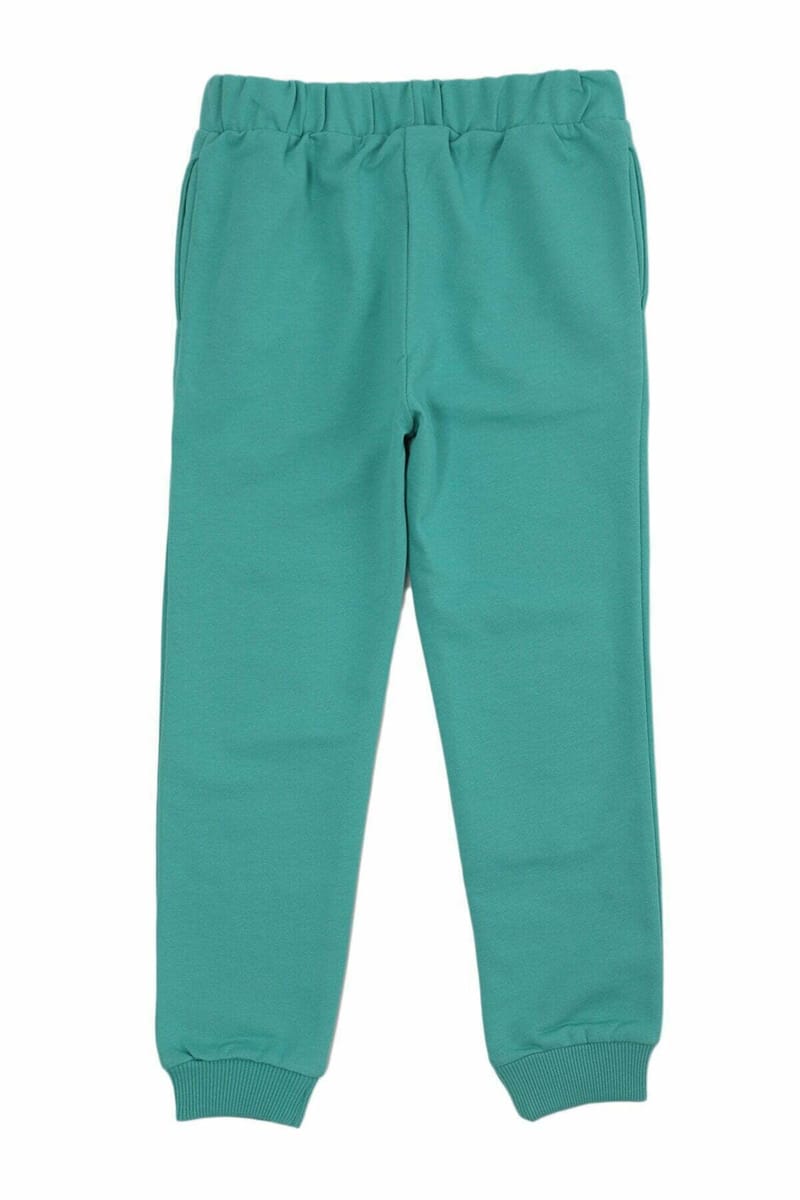 Green Kids Cuffed Boys' Sweatpants - Trousers & Sweatpants 79