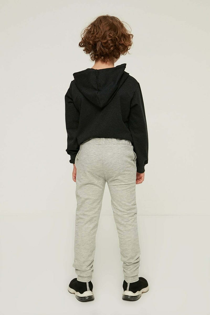 Kids Slogan Cuffed Sweatpants - Trousers & Sweatpants 100