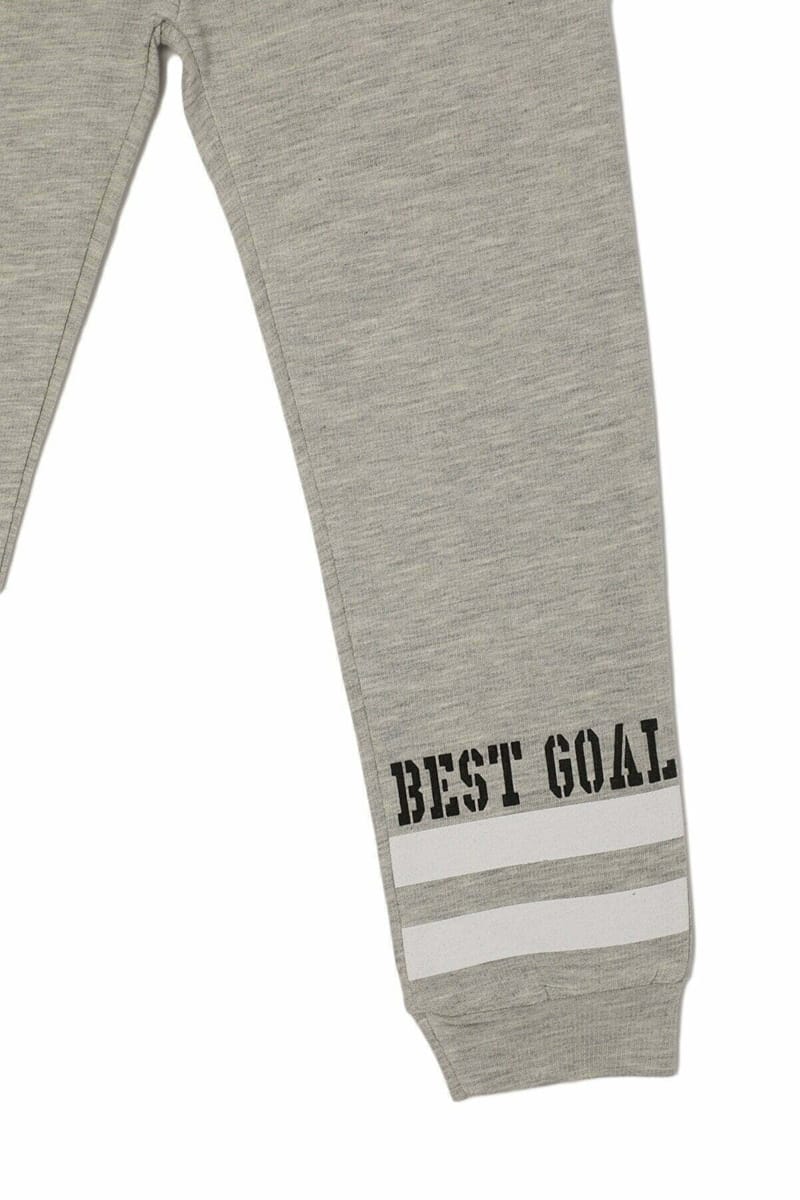 Kids Slogan Cuffed Sweatpants - Trousers & Sweatpants 103