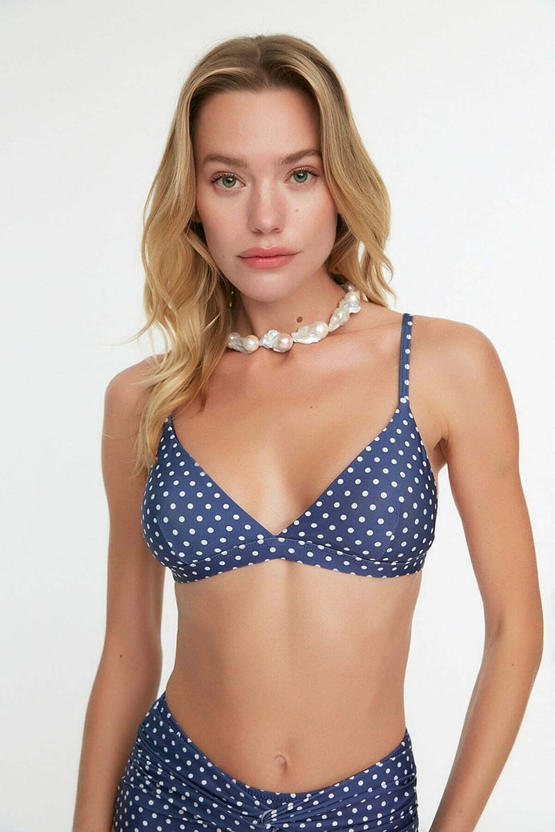 Polka Dot Bikini Top - Bikinis 25