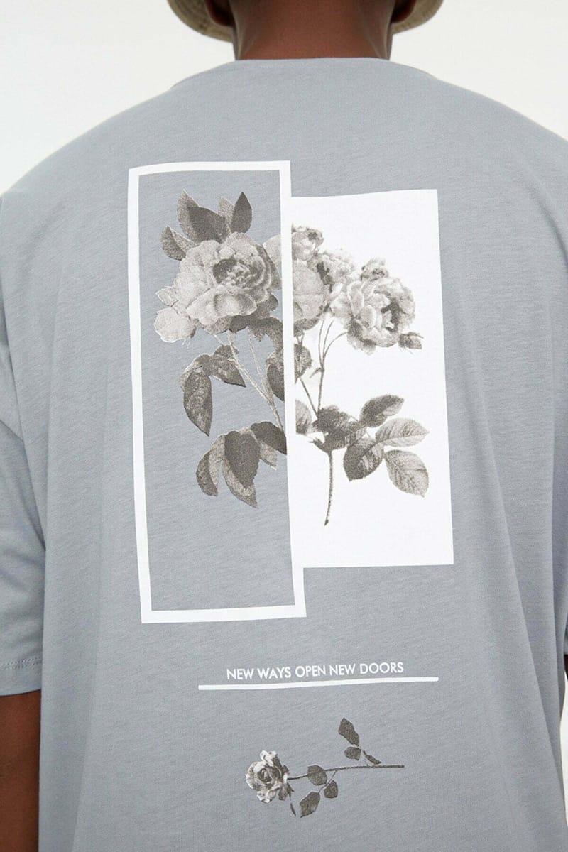 Regular Fit Printed Crew Neck T-Shirt - Short Sleeve T-Shirt 23