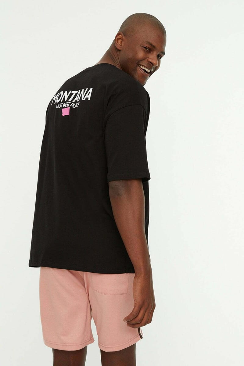 Trendyol - Men's Short Sleeve T-Shirt 24