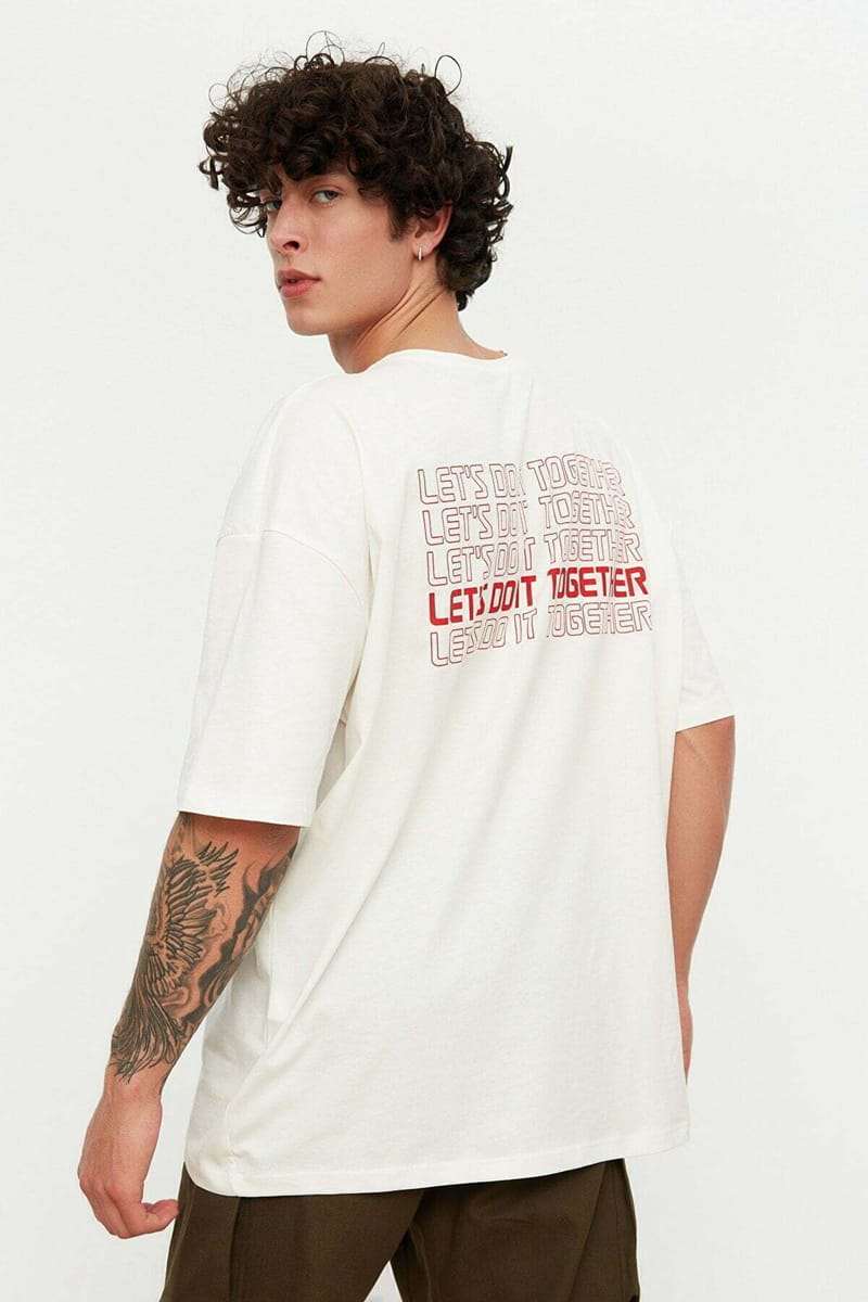 Trendyol - Men's Short Sleeve T-Shirt 33