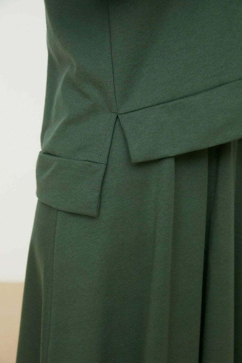 Women's Knitted Top & Skirt Set - Skirts Sets 48