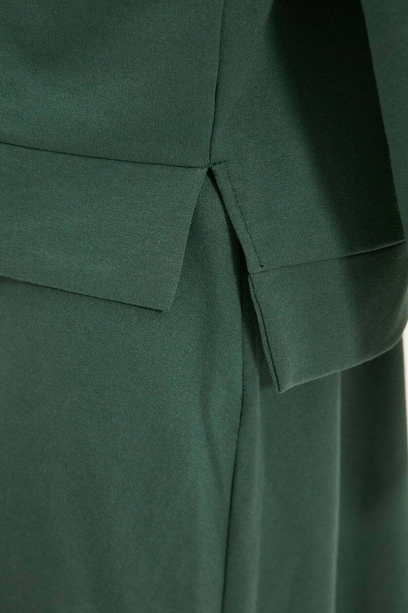 Women's Knitted Top & Skirt Set - Skirts Sets 53