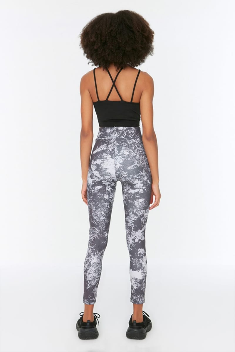 High Waist Printed Leggings High Waist Printed Leggings - Tights & Leggings 32
