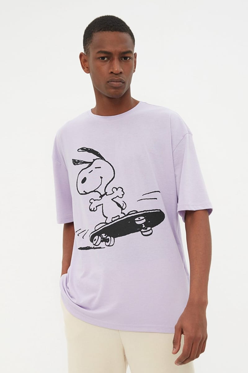 Trendyol - Men's Short Sleeve T-Shirt 21