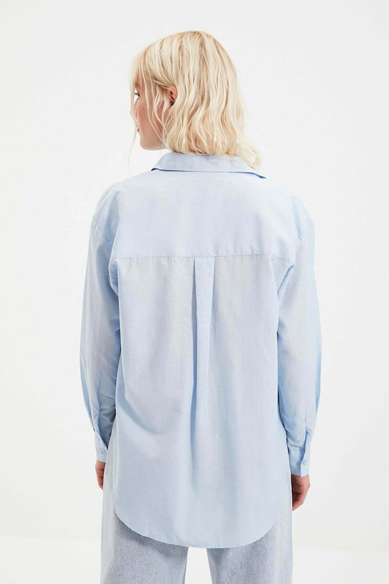 Button Down Three-Quarter Sleeves Women's Shirt - Shirts & Blouses 101