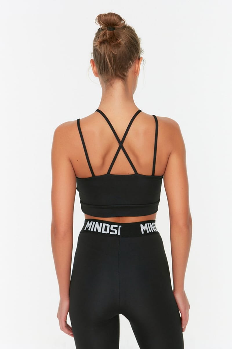 Tulle Detail Strappy Bra Tulle Detail Strappy Bra - Bras 3