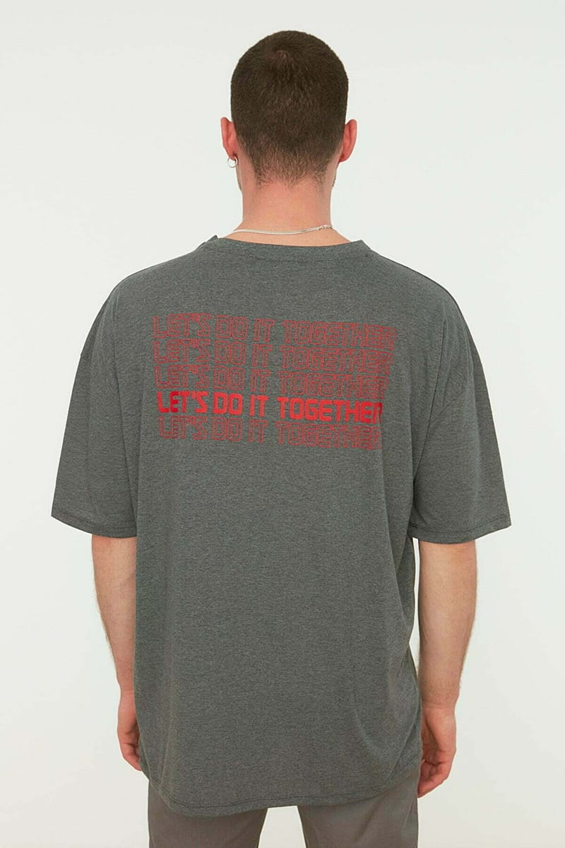 Trendyol - Men's Short Sleeve T-Shirt 38