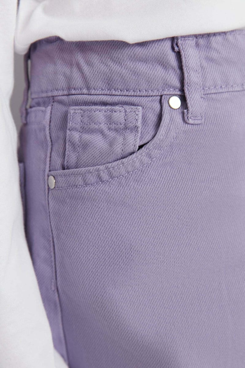 Tasseled Denim Skirt - Skirts 47