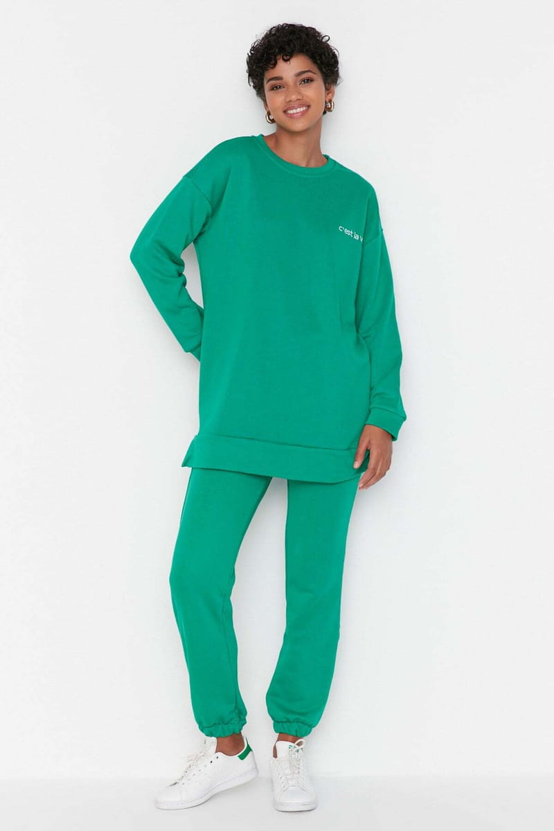 2_org_zoom Women's Regular Fit Tracksuit Set - Tracksuit Sets 45