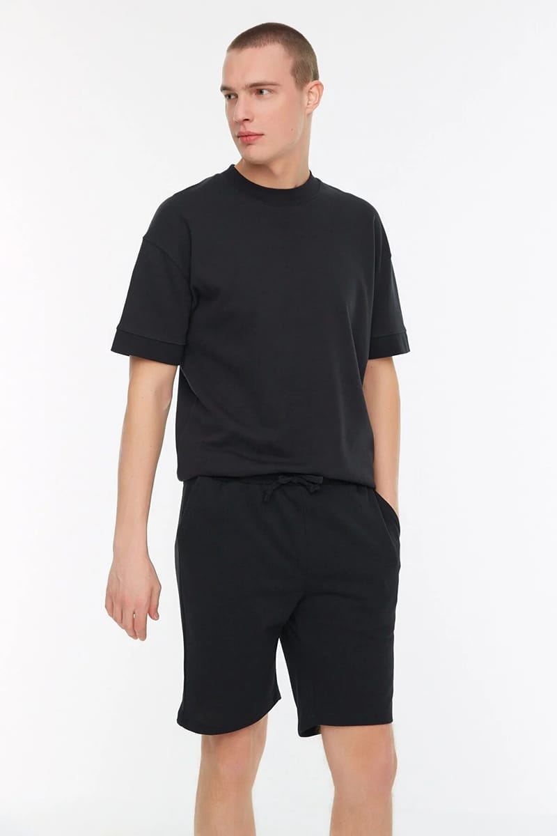 Trendyol 1 Men's Drawstring Shorts - Sweat Shorts 4