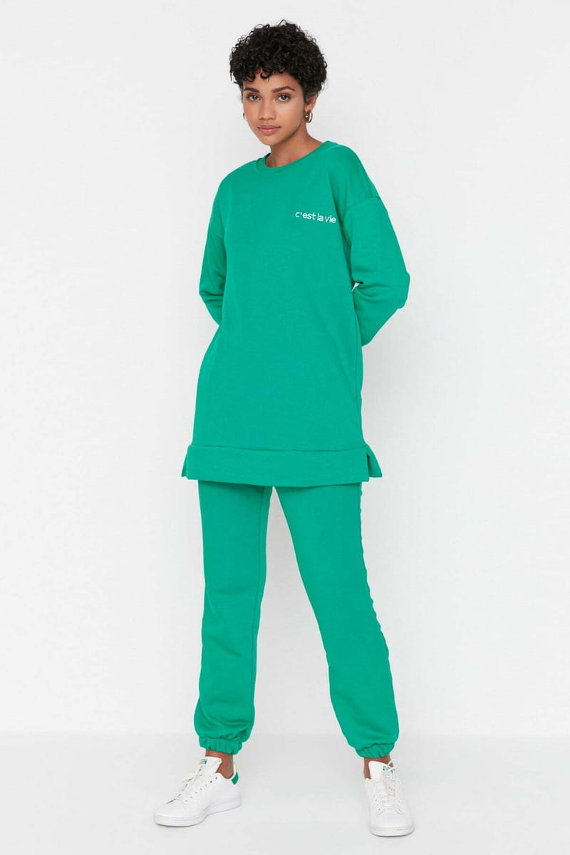 3_org_zoom Women's Regular Fit Tracksuit Set - Tracksuit Sets 46