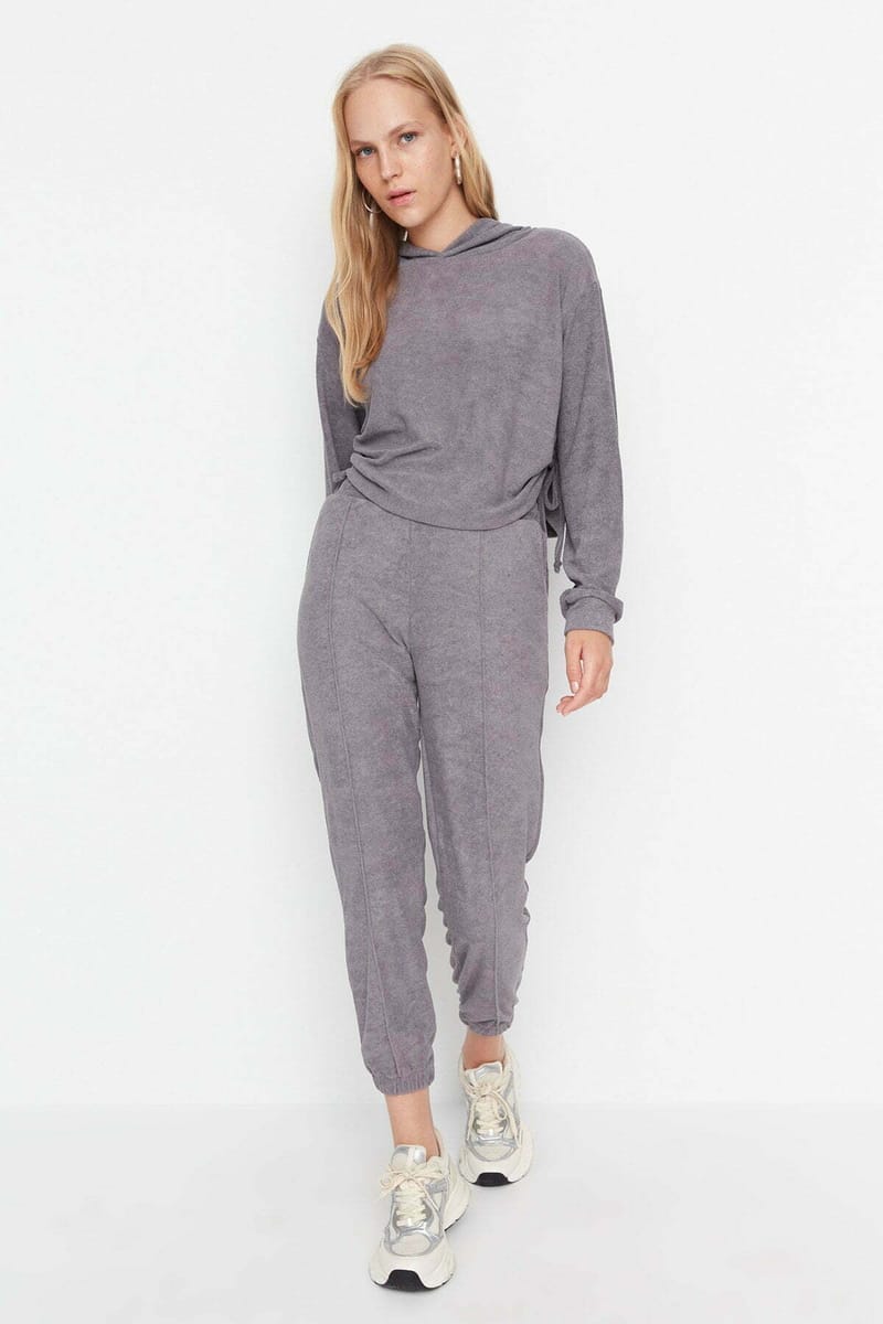 Detailed Towel Knitted Top And Bottom Set - Co-ord Sets 27