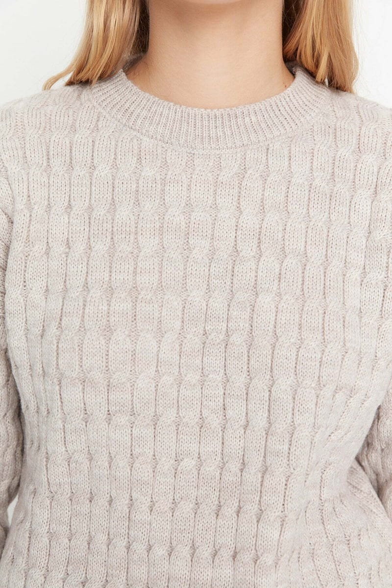 5_org_zoom Braided Knitwear Bottom Top Set - Co-ord Sets 38