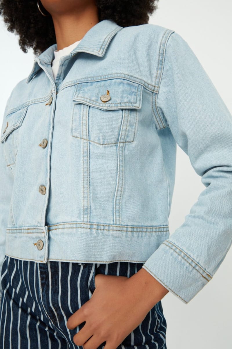 Button Down Denim Jacket - Denim Jackets 23