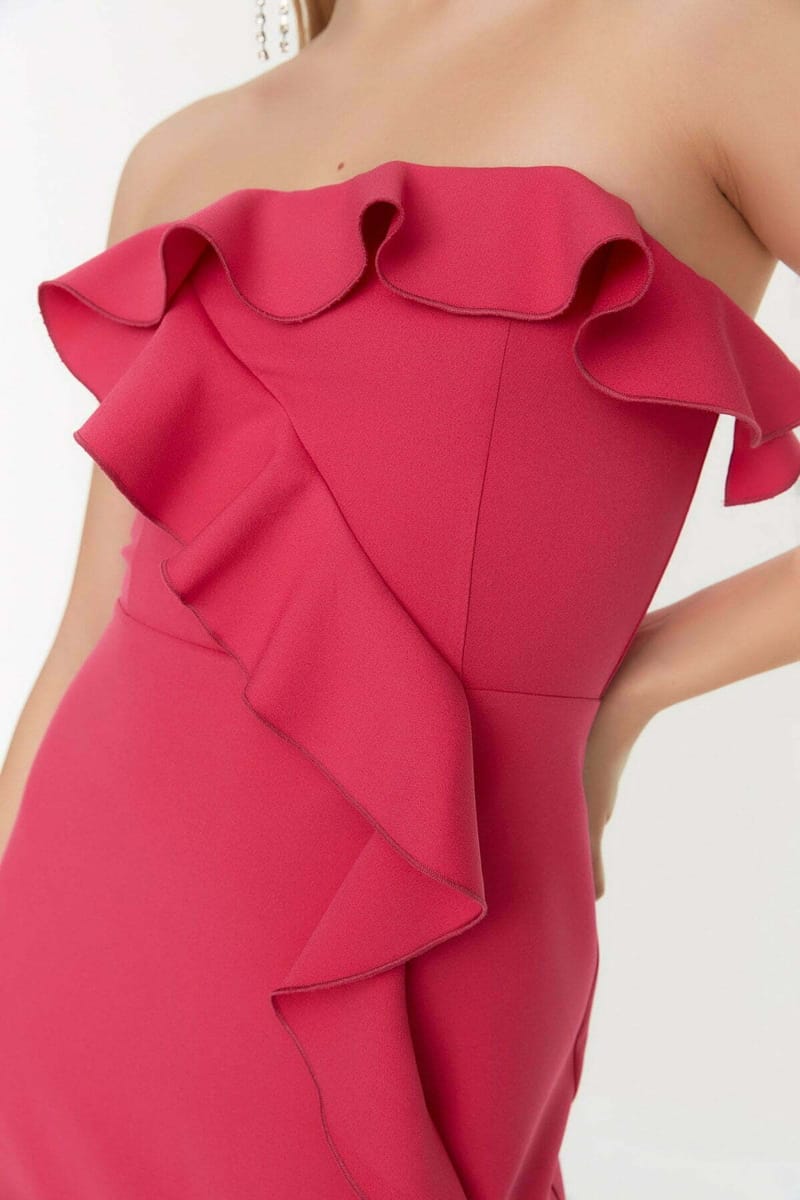 Petit Ruffled Maxi Evening & Graduation Dress - Maxi Dresses 23