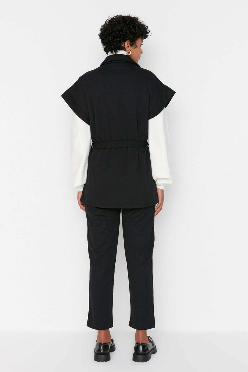 Pocket Tassel Shirt & Pants Set - Co-ord Sets 32