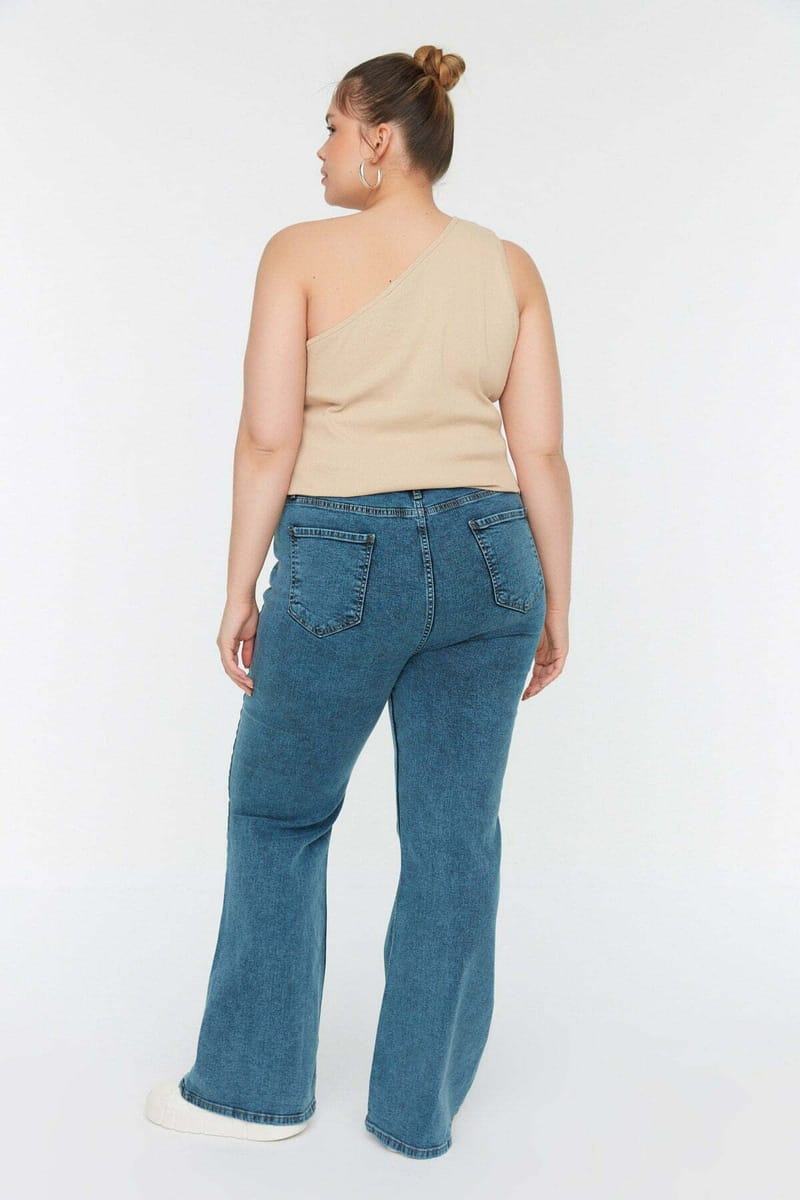 Plus Size High Waist Jeans - Plus Size Pants & Leggings 65