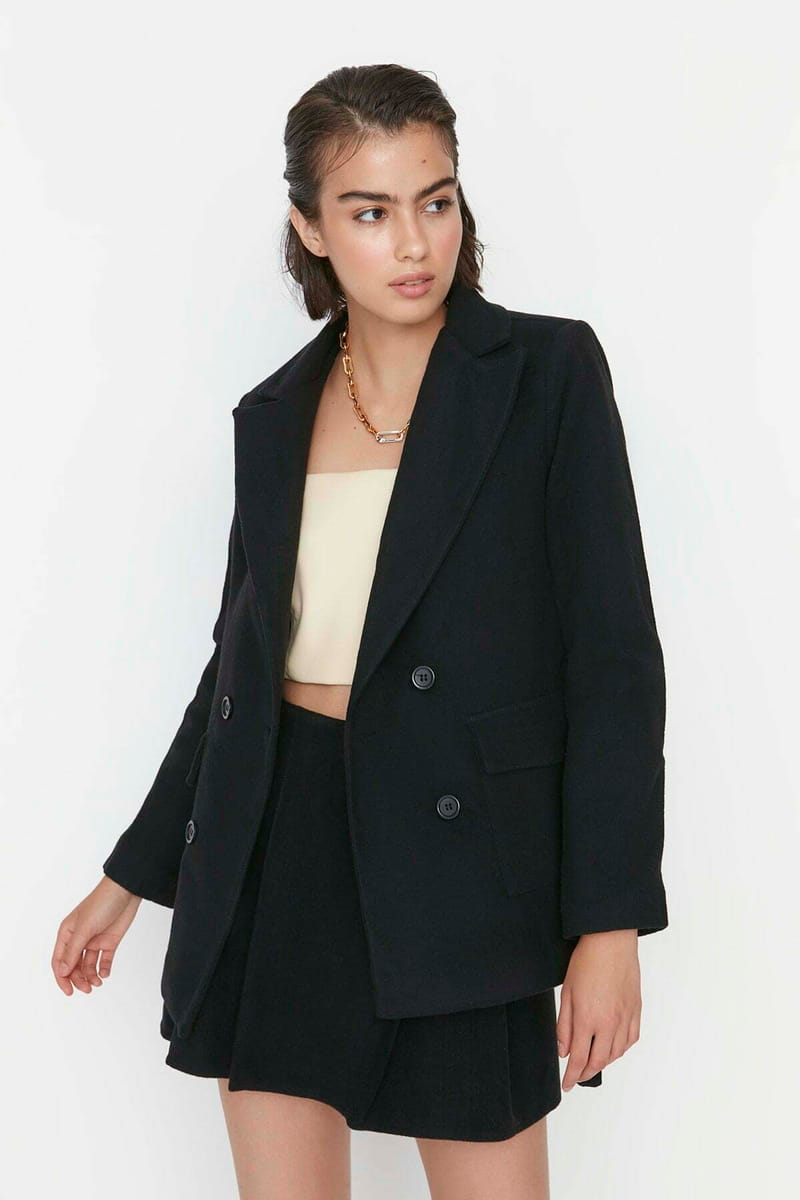 Regular Fit Casual Jacket - Blazers & Coats 46