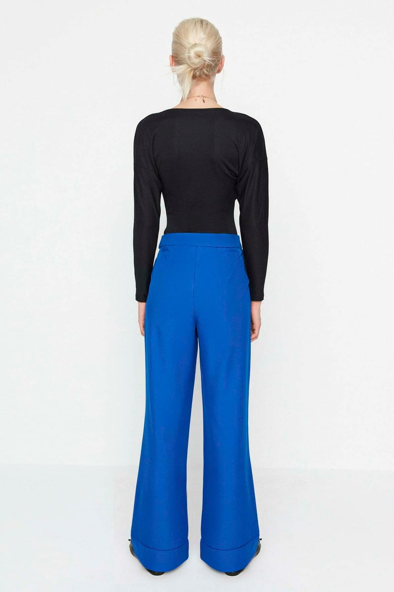 High Waist Wide Leg Pant - Formal Pants 29