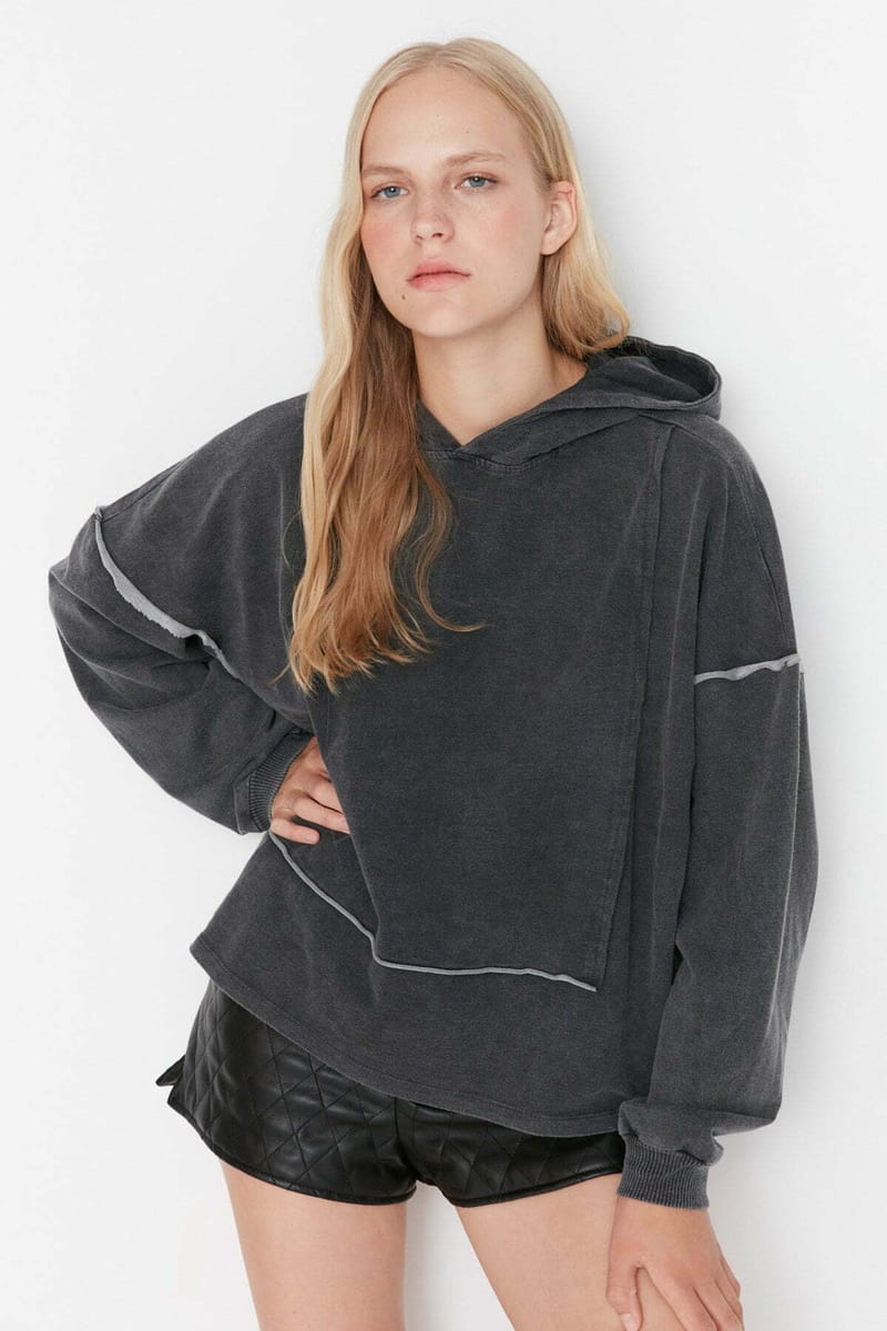 Loose Thin Knitted Hoody Loose Thin Knitted Hoody - Hoodies 26