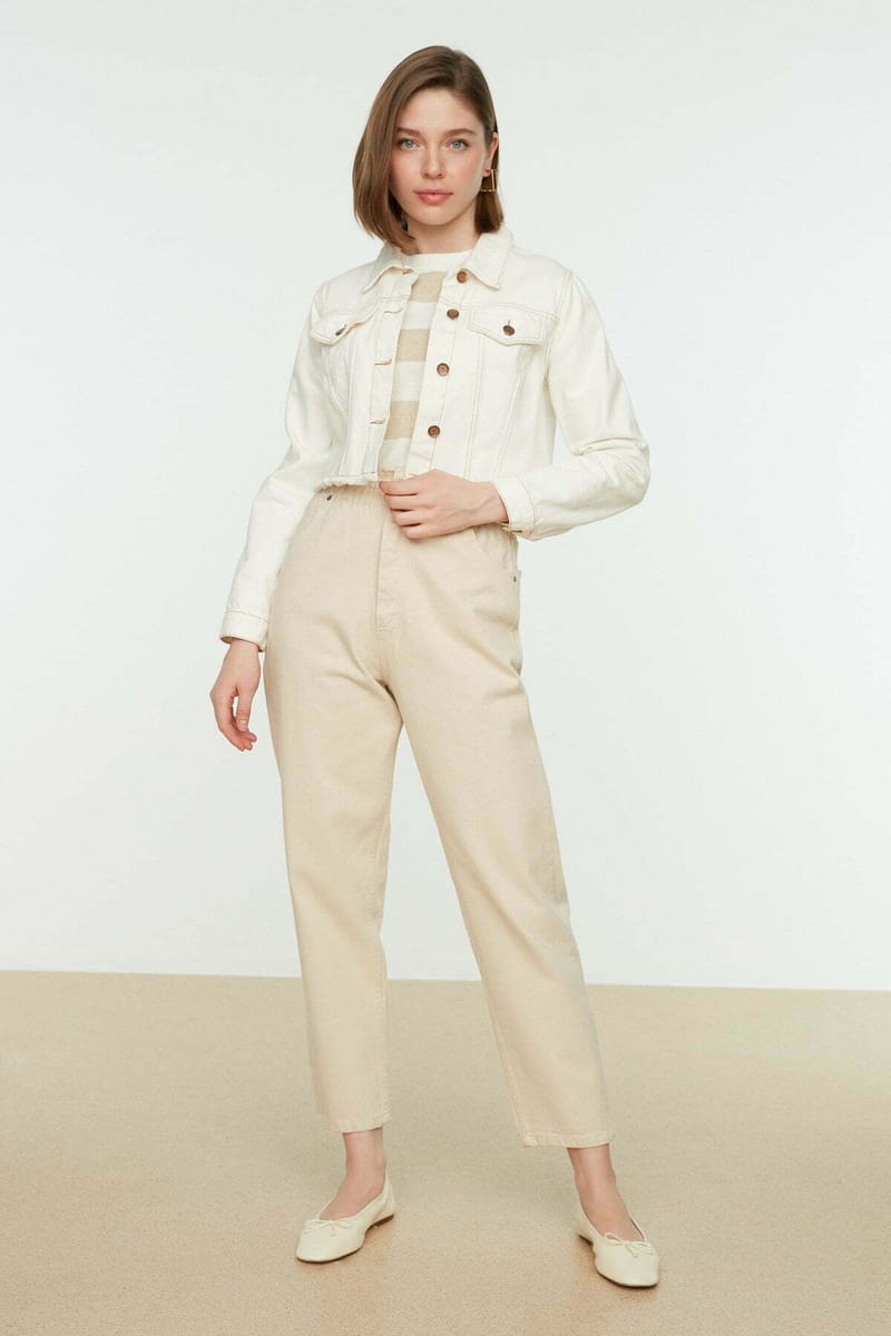 Trendyol - Women's Mom Jeans 31