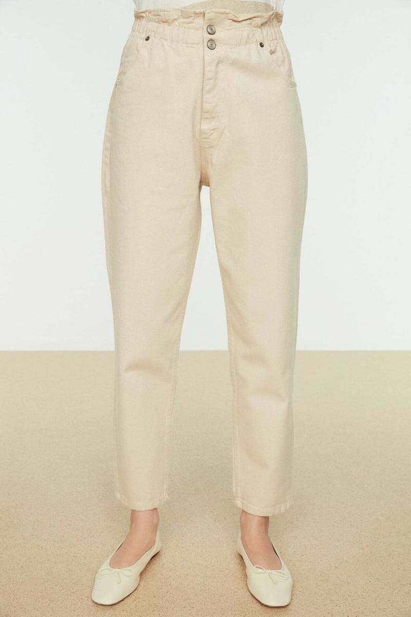 Trendyol - Women's Mom Jeans 32
