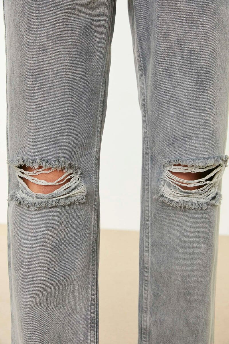 Trendyol - Women's Wide Leg Jeans 40