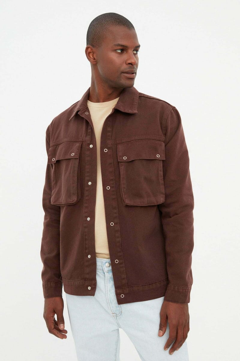 Trendyol - Men's Denim Jackets 36