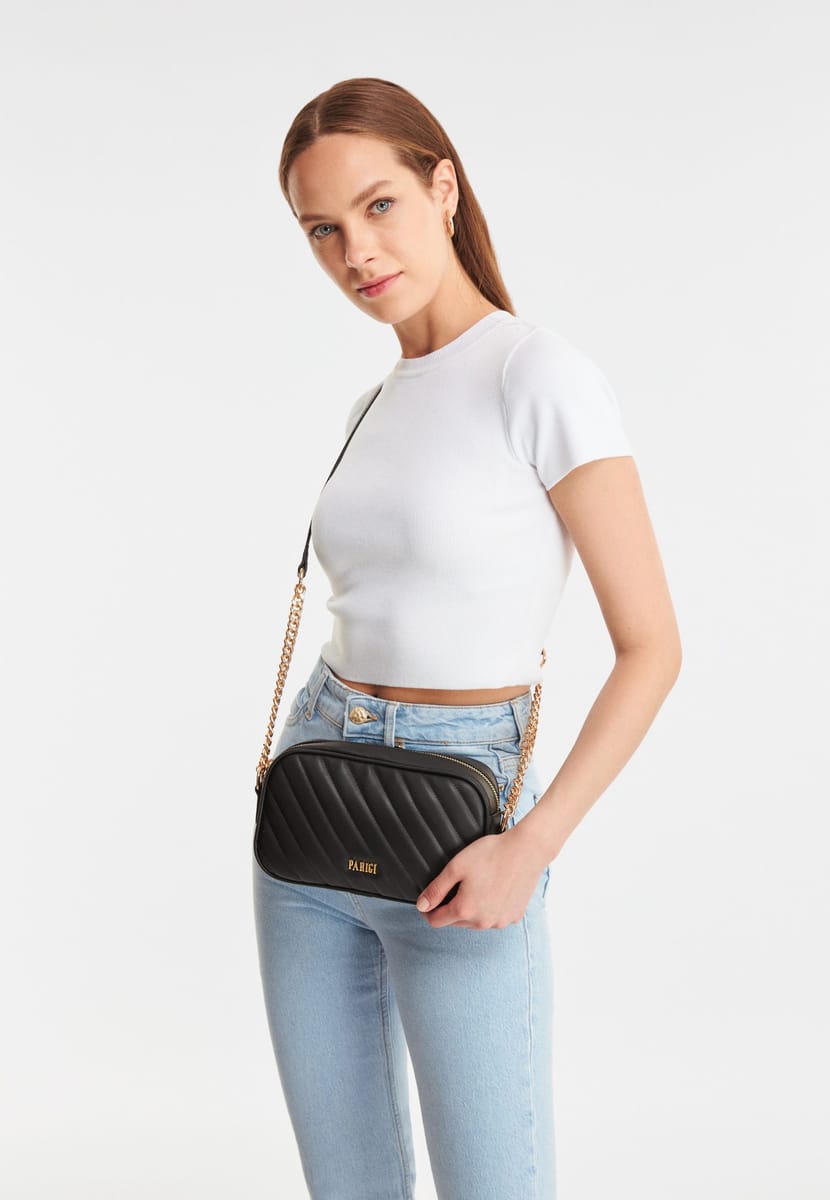 Parigi Black Women's Crossbody Bag - Crossbody Bags 8