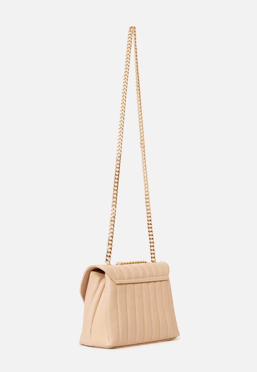 Parigi Pale Brown Flap Women's Shoulder Bag Parigi - Women's Shoulder Bags 2