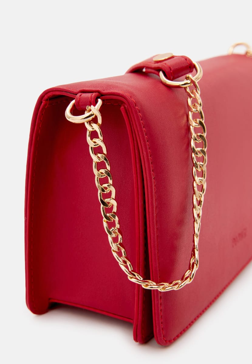 Parigi Red Clutch Women's Crossbody Bag - Crossbody Bags 2