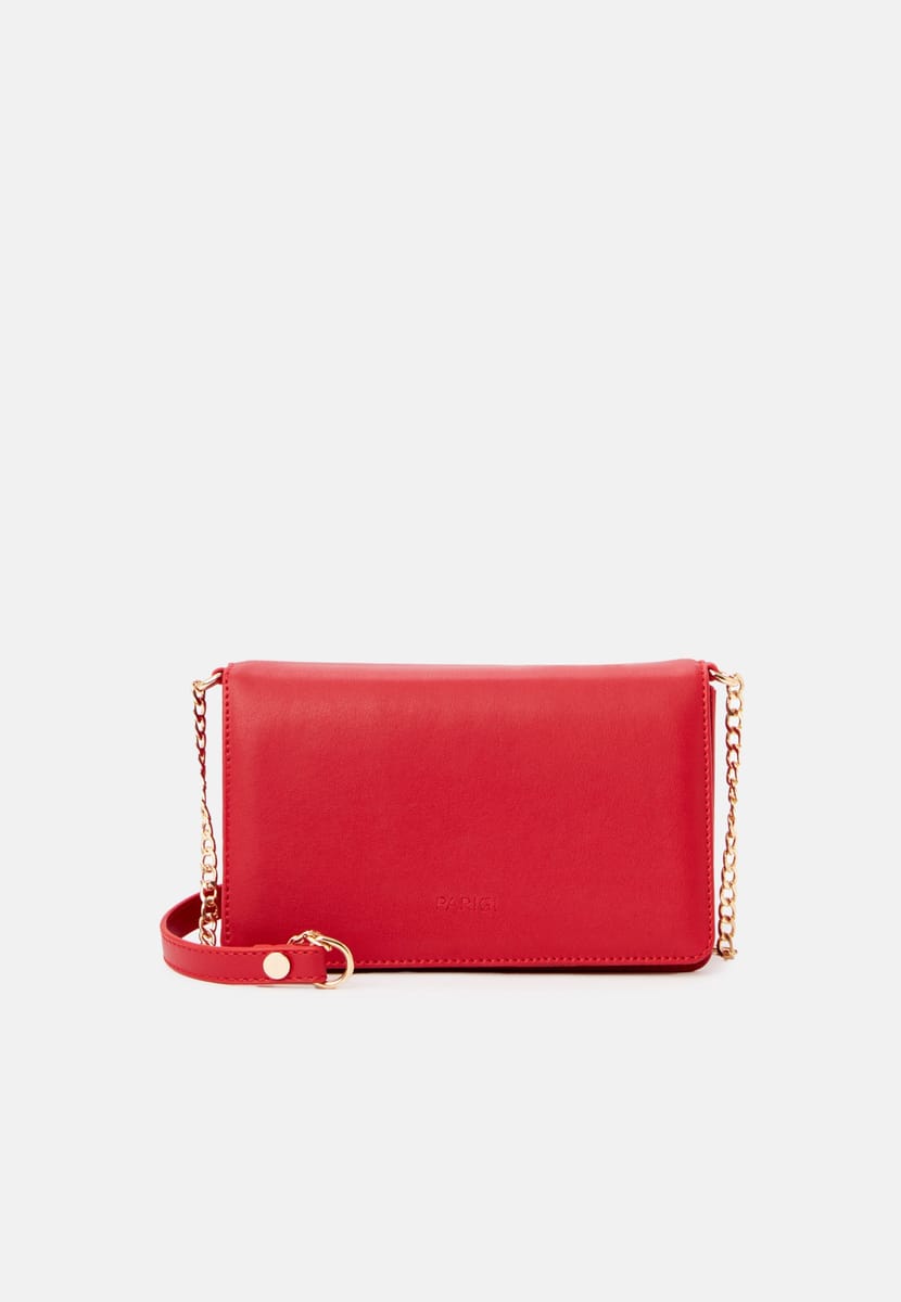 Parigi Red Clutch Women's Crossbody Bag - Crossbody Bags