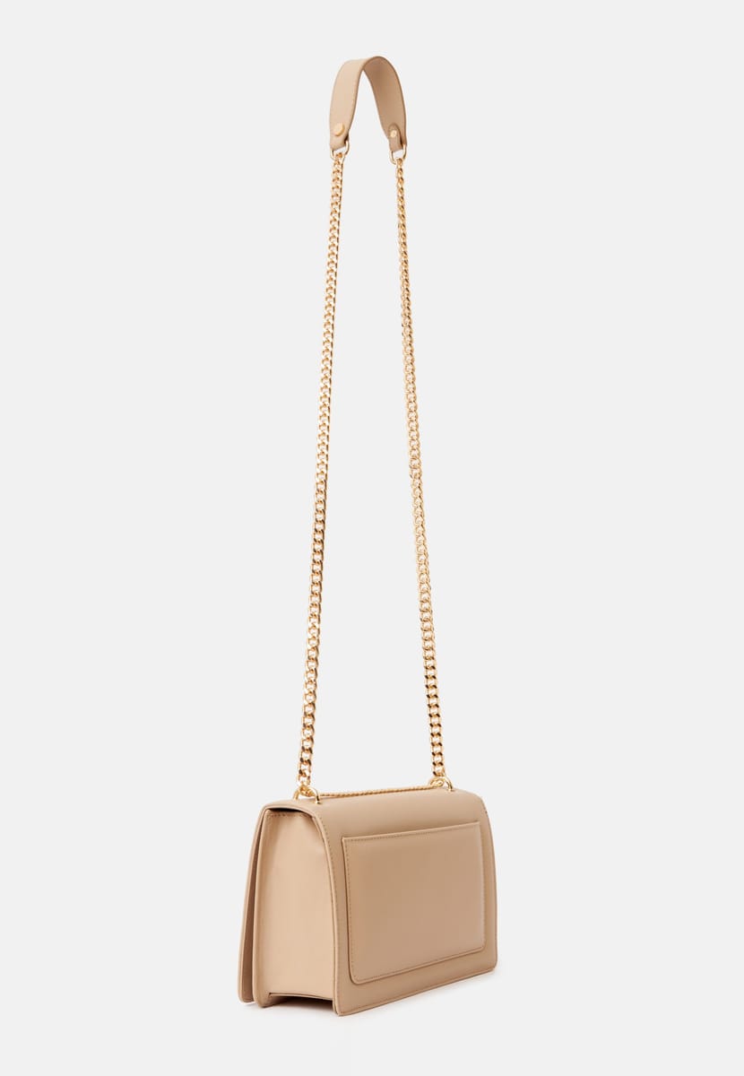 Parigi Flap Pale Beige Women's Shoulder Bag - Shoulder Bags 1