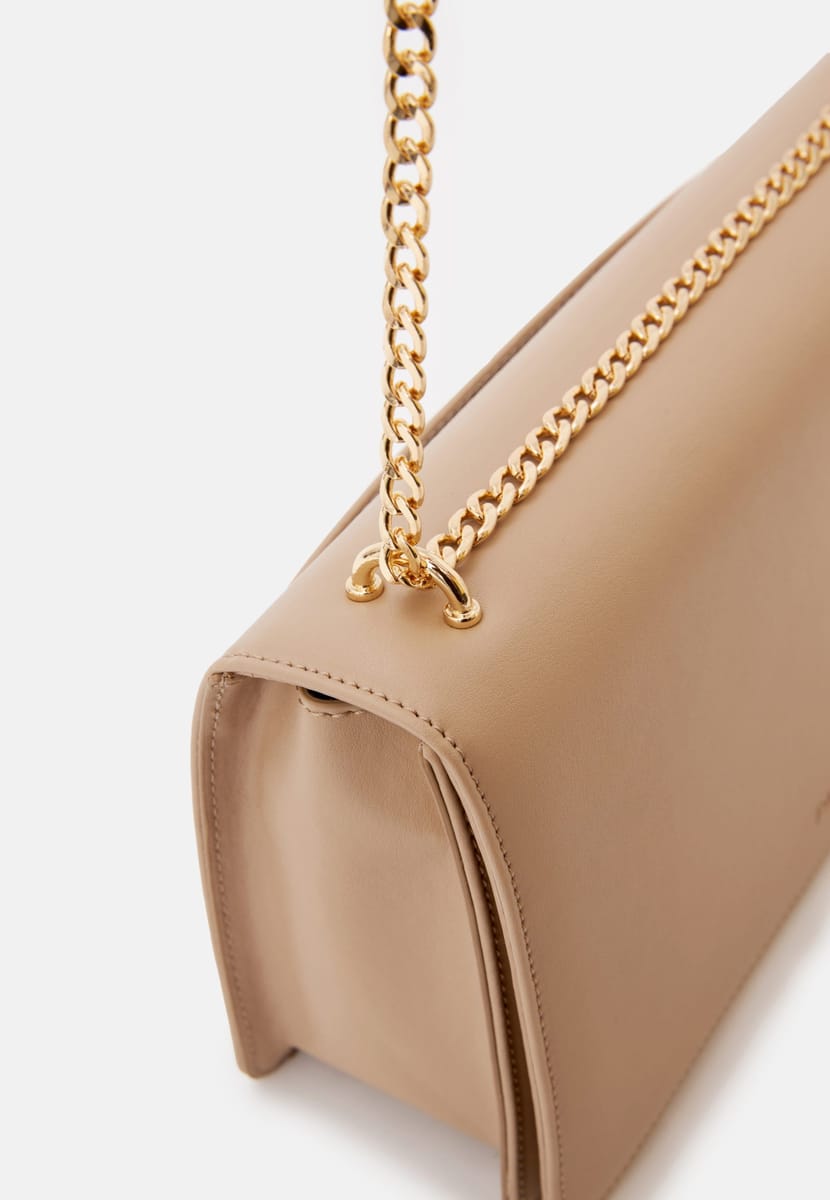 Parigi Flap Pale Beige Women's Shoulder Bag - Shoulder Bags 3
