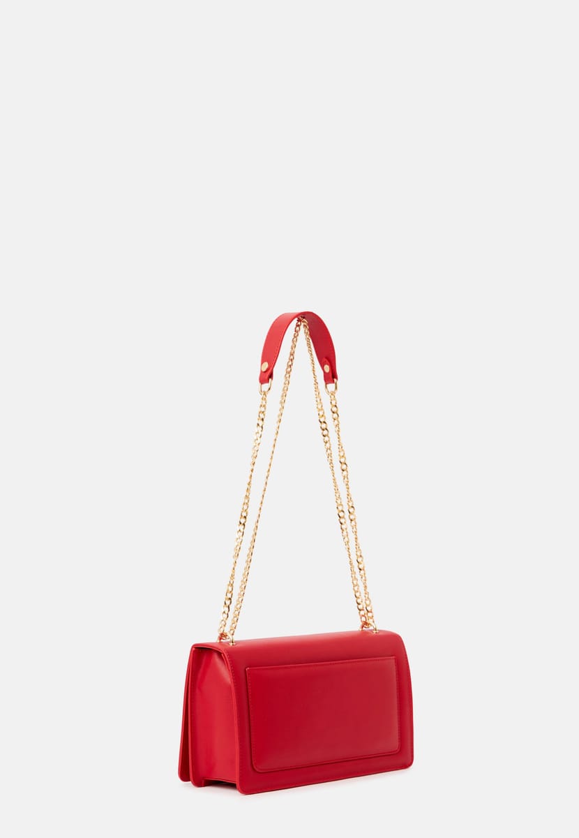 Parigi Women's Red Flap Shoulder Bag - Shoulder Bags 2