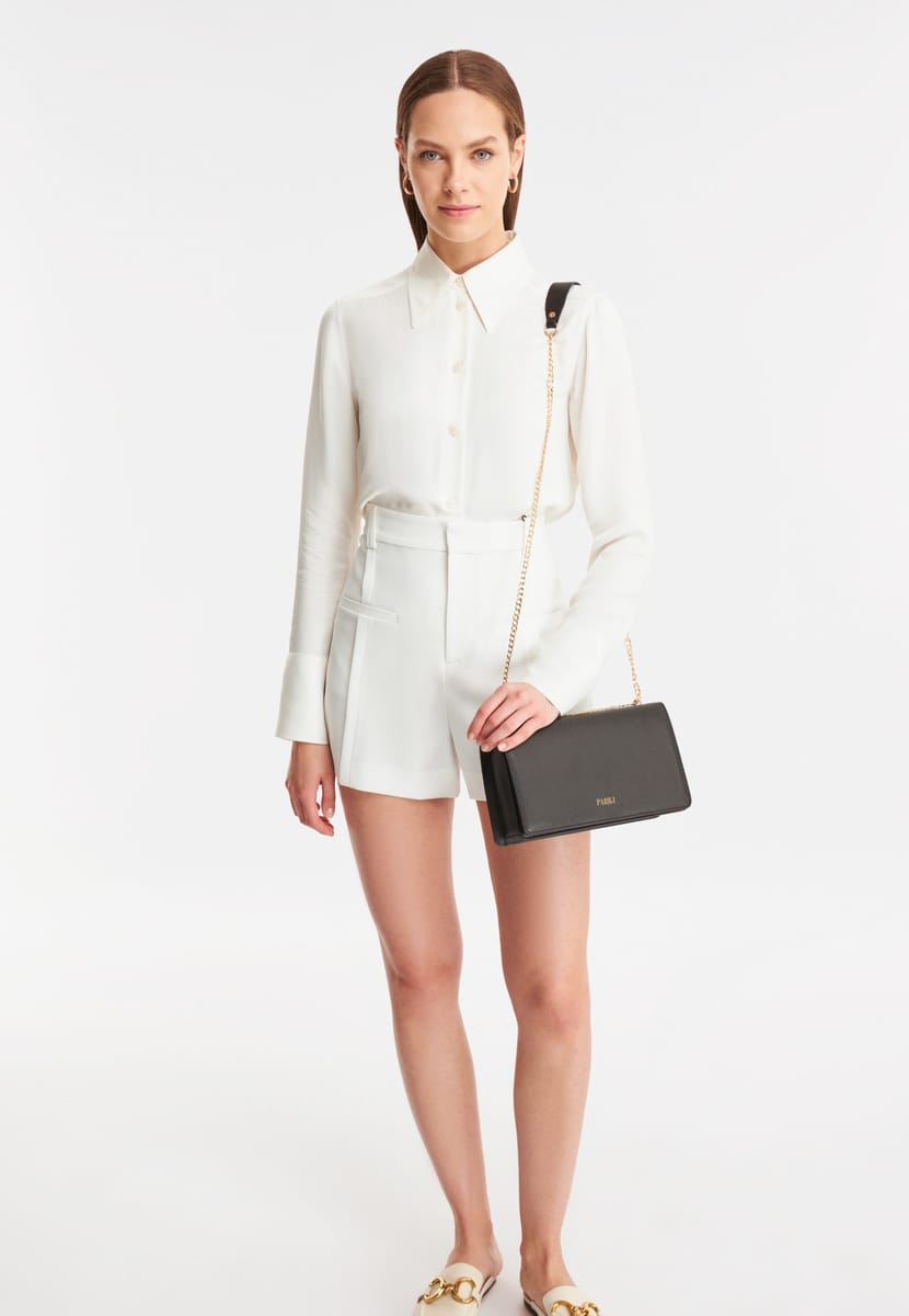 Parigi Flap Black Women's Shoulder Bag Parigi Flap Black Women's Shoulder Bag - Shoulder Bags 5