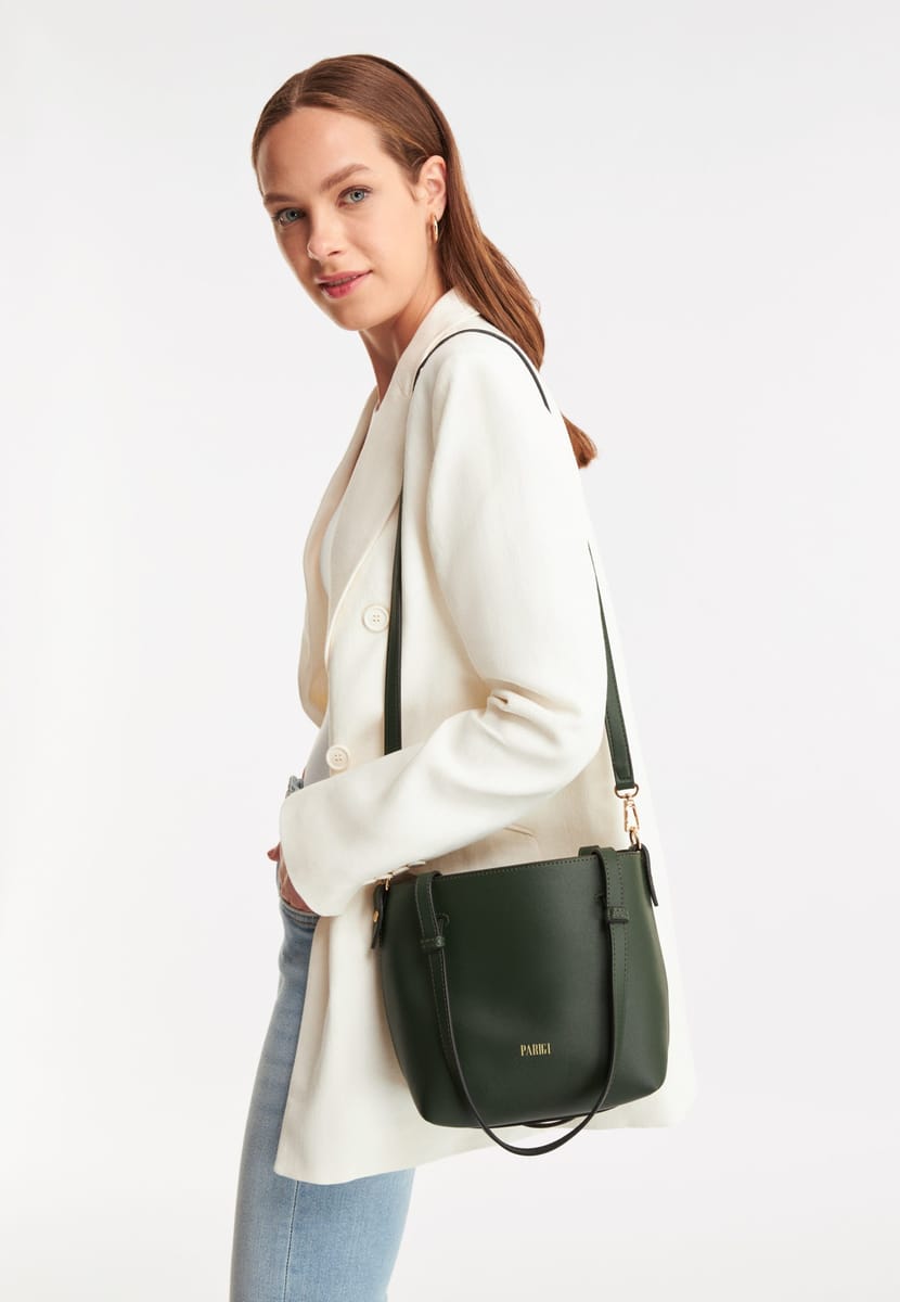 Parigi Khaki Women's Shoulder Bag - Shoulder Bags 6