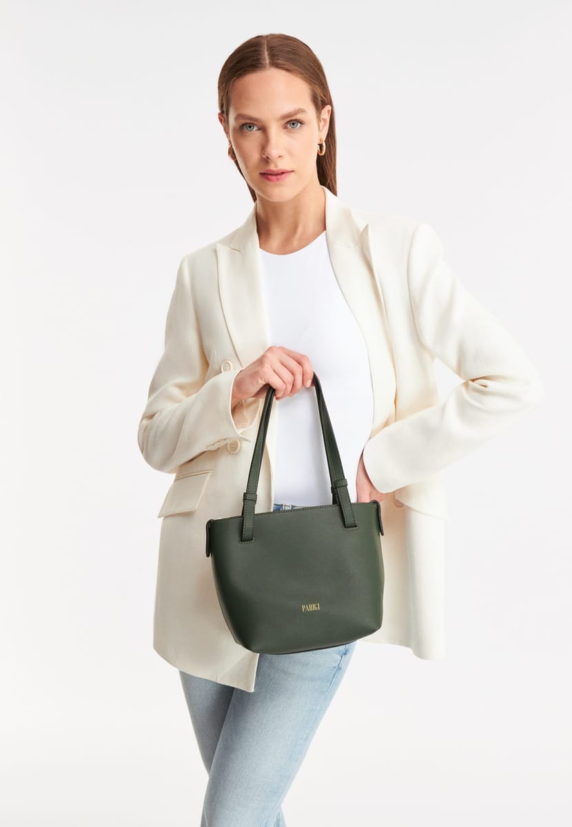 Parigi Khaki Women's Shoulder Bag - Shoulder Bags 7