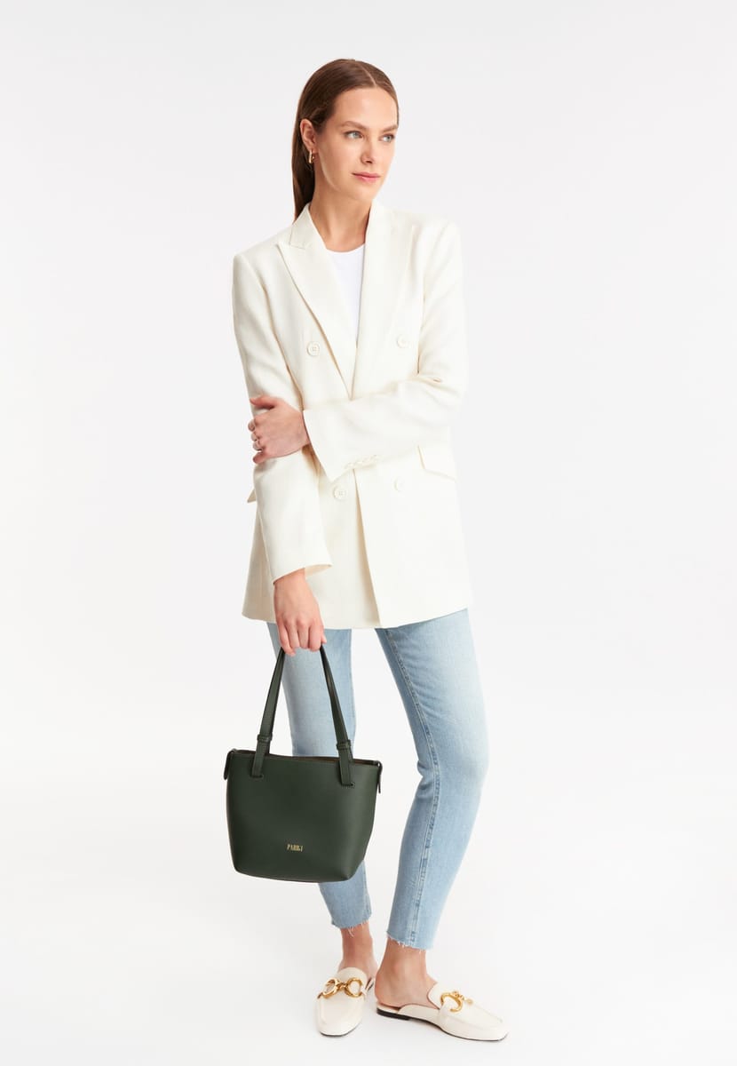 Parigi Khaki Women's Shoulder Bag - Shoulder Bags 8