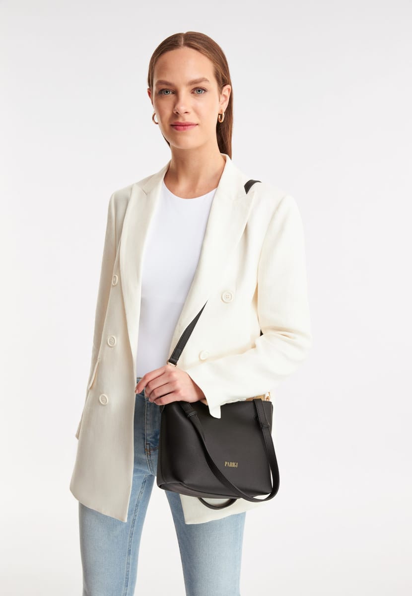 Parigi Black Women's Shoulder Bag - Shoulder Bags 5